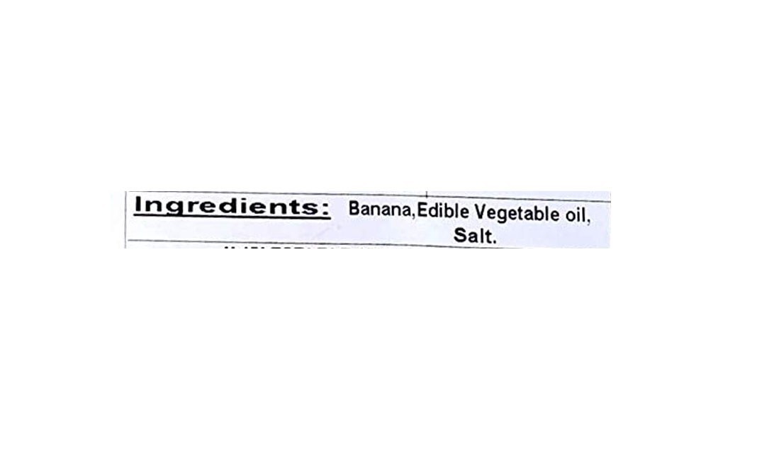Bhat's Banana Chips Salt (Nendra)    Pack  200 grams